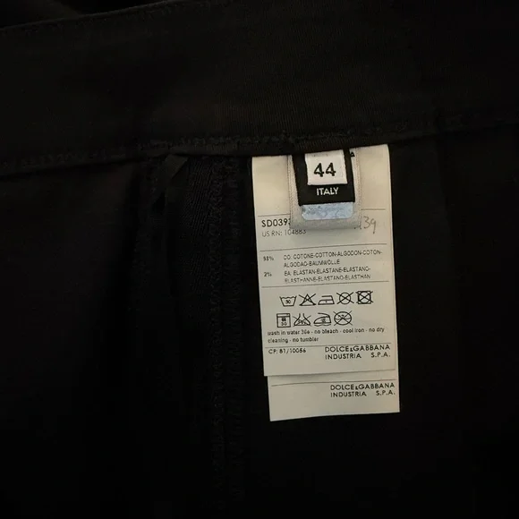 Dolce & Gabbana Twill Cargo Skirt with Suspender - Picture 7 of 14